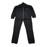 Just Cavalli Completo 2 Pezzi Felpa-Pantalone tinta unita Nero per Bambino JBA26001CF NERO JUST CAVALLI 