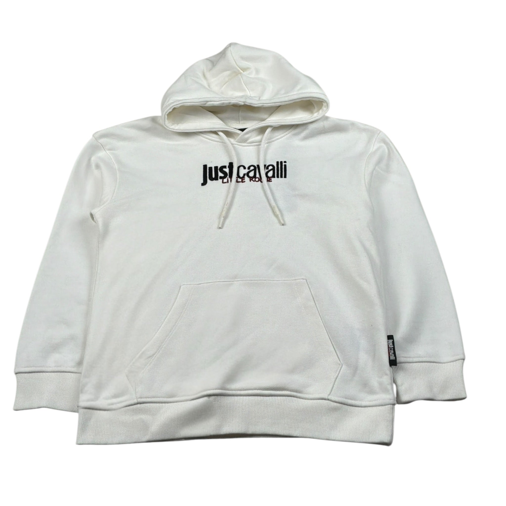 Just Cavalli Felpa Chiusa con Cappuccio tinta unita Panna per Bambino JBA26004FE PANNA JUST CAVALLI 
