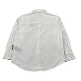 Just Cavalli Camicia Manica Lunga tinta unita con Logo Bianco per Bambino JBA26017CA BIANCO JUST CAVALLI 