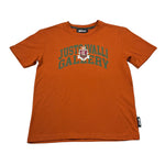 Just Cavalli T-Shirt Girocollo tinta unita con Logo Arancione per Bambino JBA26024TS ARANCIONE JUST CAVALLI 