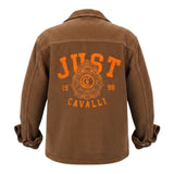 Just Cavalli Camicia tinta unita con Stampa Cammello per Bambino JBA26028CA CAMMELLO JUST CAVALLI 