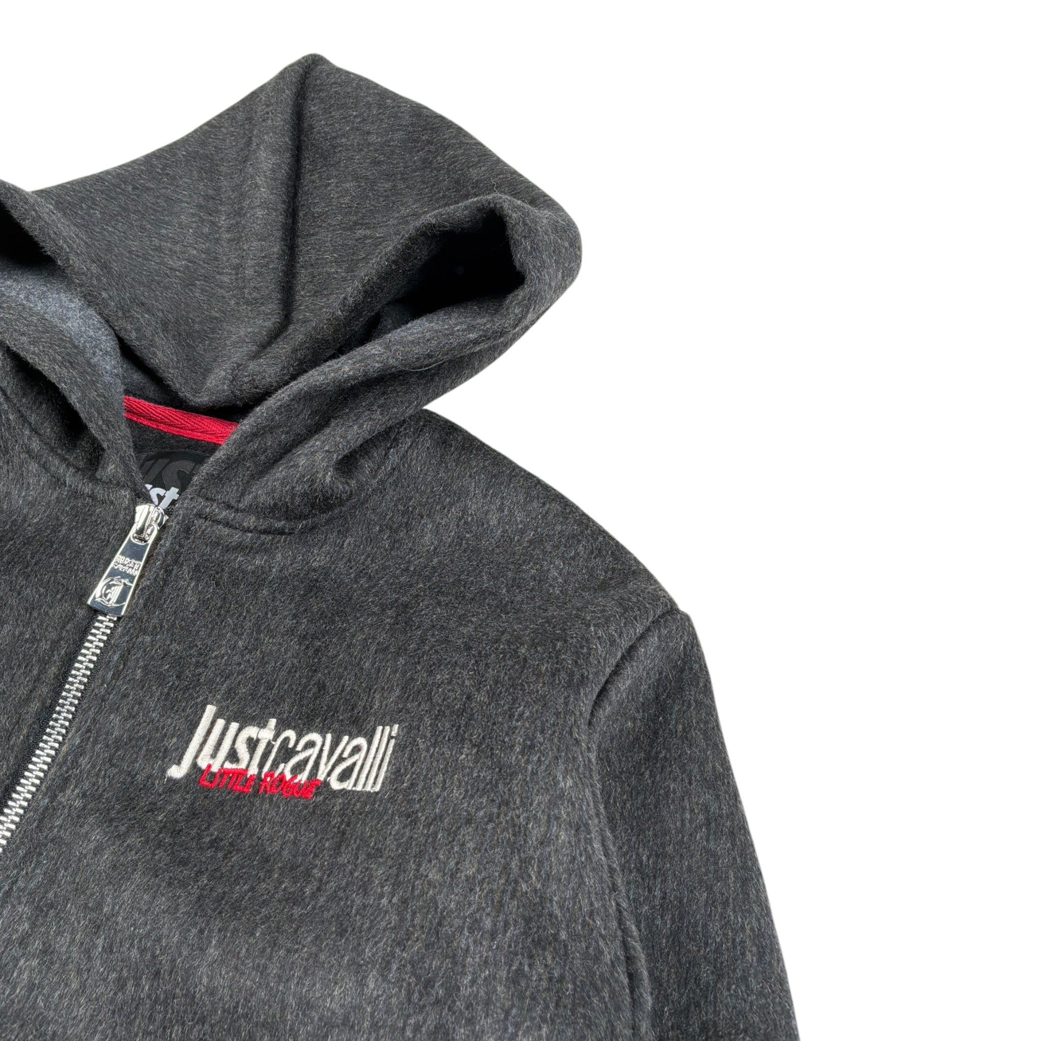 Just Cavalli Felpa con Zip E Cappuccio tinta unita Nero per Bambino JBA26072FE NERO JUST CAVALLI 