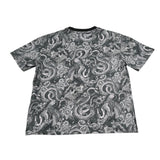 Just Cavalli T-Shirt Stampa Fantasia Girocollo Nero per Bambino JBA26073TS NERO JUST CAVALLI 