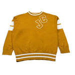 Just Cavalli Maglia Girocollo tinta unita Senape per Bambino JBA26100MA SENAPE JUST CAVALLI 