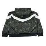 Just Cavalli Felpa con Zip E Cappuccio Fantaisa Maculata Verde per Bambino JBA26109FE VERDE JUST CAVALLI 