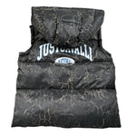 Just Cavalli Giubbino Smanicato con Cappuccio Nero per Bambino JBA26116PI NERO JUST CAVALLI 