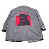 Just Cavalli Camicia Manica Lunga In Denim tinta unita Grigio per Bambino JBA26140CA GRIGIO JUST CAVALLI 