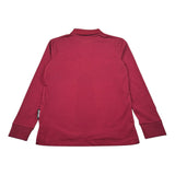 Just Cavalli Polo Manica Lunga tinta unita con Logo Bordeaux per Bambino JBA26152PO BORDEAUX JUST CAVALLI 