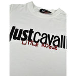 Just Cavalli T-Shirt Girocollo tinta unita con Stampa Bianco per Bambina JBA26156TS BIANCO JUST CAVALLI 