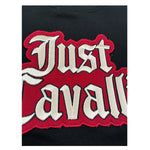 Just Cavalli Felpa Chiusa Girocollo tinta unita con Stampa Nero per Bambino JBA26160FE NERO JUST CAVALLI 