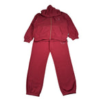 Just Cavalli Completo 2 Pezzi Felpa-Pantalone Bordeaux per Bambino JGA26001CF BORDEAUX JUST CAVALLI 