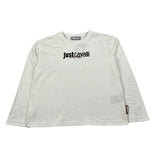 Just Cavalli Shirt Girocollo tinta unita con Lgo Panna per Bambino JGA26005TS PANNA JUST CAVALLI 