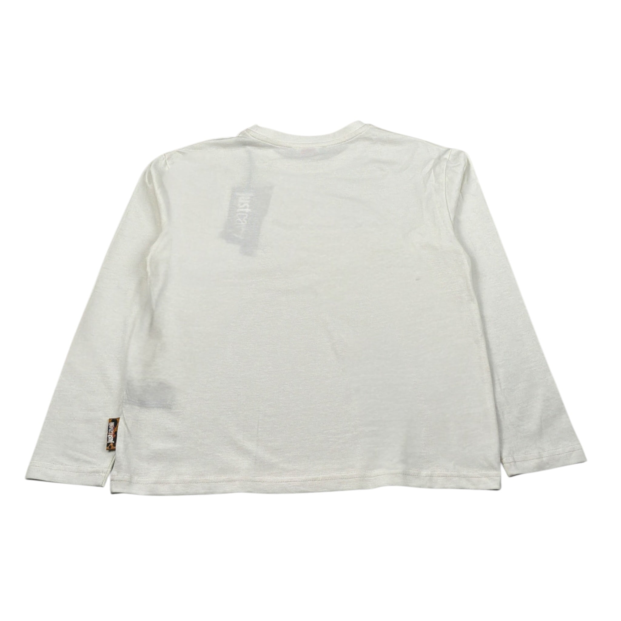Just Cavalli Shirt Girocollo tinta unita con Lgo Panna per Bambino JGA26005TS PANNA JUST CAVALLI 