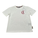 Just Cavalli T-Shirt Girocollo tinta unita con Logo Bianco per Bambina JGA26019TS BIANCO JUST CAVALLI 
