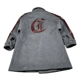 Just Cavalli Cappotto tinta unita con Logo Grigio per Bambina JGA26046CP GRIGIO JUST CAVALLI 