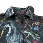 Just Cavalli Camicia Manica Lunga Stampa Fantasia Nero per Bambina JGA26051CA NERO JUST CAVALLI 