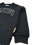 Just Cavalli Felpa Chiusa Girocollo tinta unita con Logo Nero per Bambina JGA26080FE NERO JUST CAVALLI 