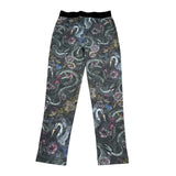 Just Cavalli Leggins Stampa Fantasia con Logo Verde per Bambina JGA26106LE VERDE JUST CAVALLI 