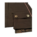 Just Cavalli Gonna tinta unita con Tasconi Marrone per Bambina JGA26133GO MARRONE JUST CAVALLI 