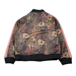 Just Cavalli Felpa con Zip Stampa Fantasia Marrone per Bambina JGA26155FE MARRONE JUST CAVALLI 