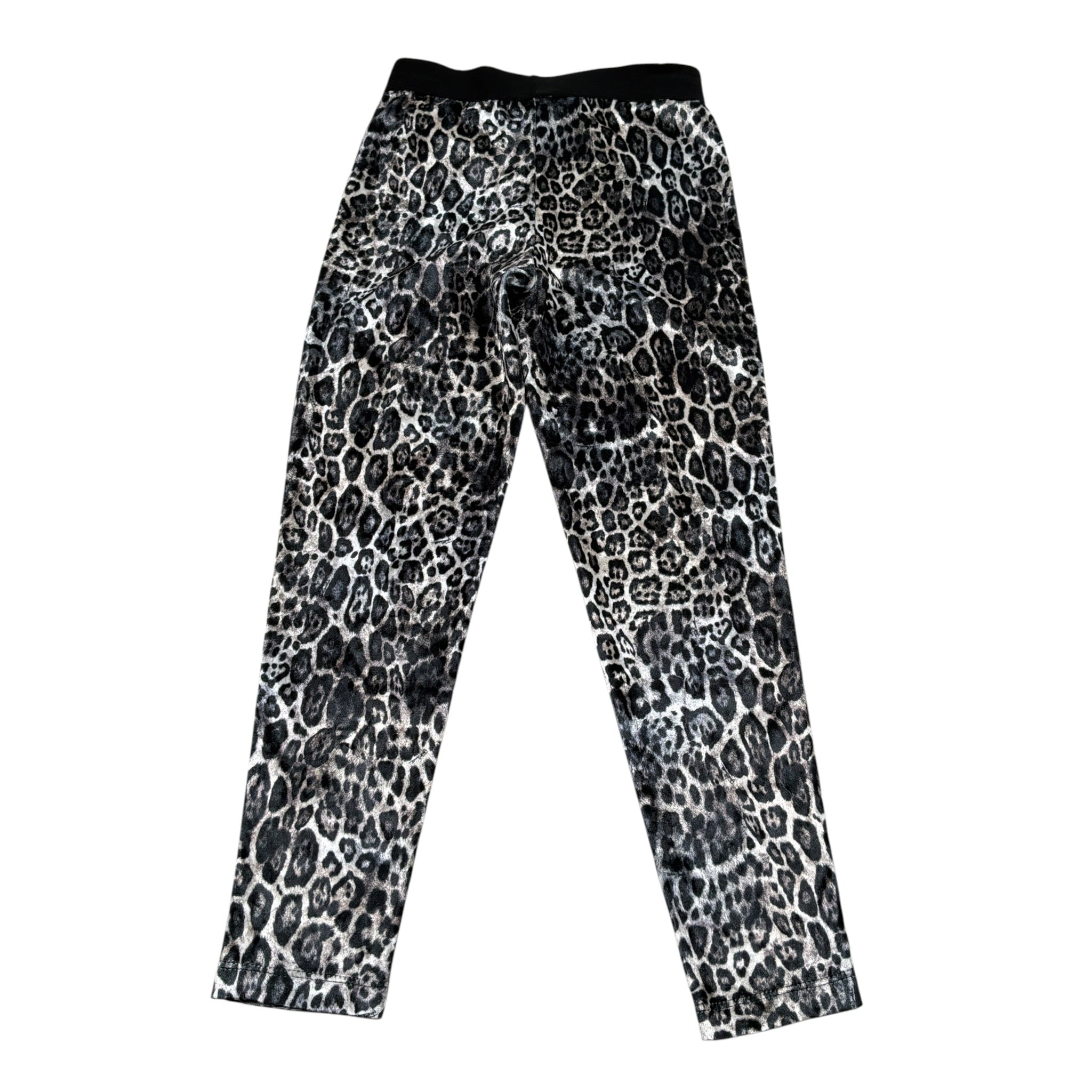 Just Cavalli Leggins Fantasia Maculata Nero per Bambina JGA26162LE NERO JUST CAVALLI 