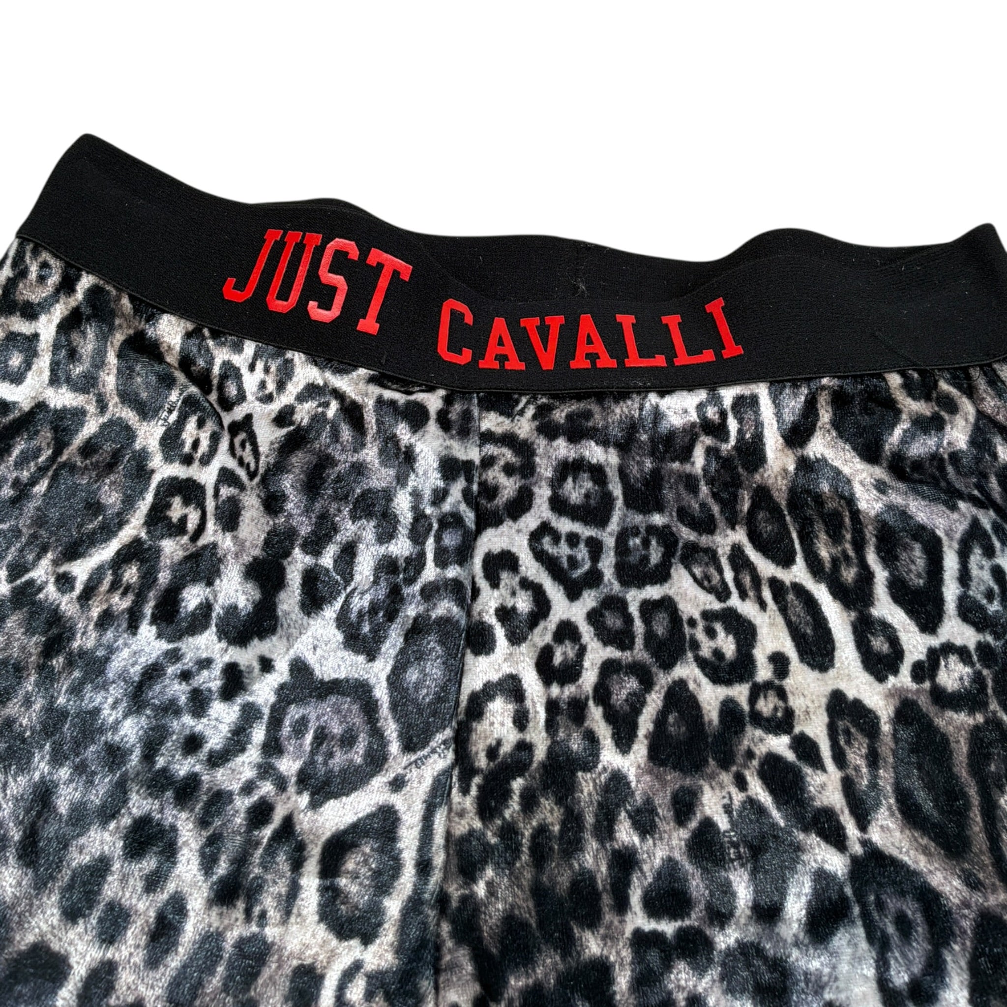 Just Cavalli Leggins Fantasia Maculata Nero per Bambina JGA26162LE NERO JUST CAVALLI 