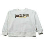 Just Cavalli Fellpa tinta unita Girocollo Panna per Bambina JGA26168FE PANNA JUST CAVALLI 