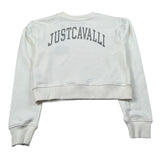 Just Cavalli Felpa Chiusa Girocollo tinta unita Panna per Bambina JGA26173FE PANNA JUST CAVALLI 