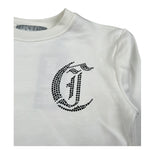 Just Cavalli Felpa Chiusa Girocollo tinta unita Panna per Bambina JGA26173FE PANNA JUST CAVALLI 