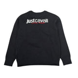 Just Cavalli Maglia tinta unita con Stampa Nero per Neonato JIA26002MA NERO JUST CAVALLI 