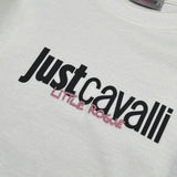 Just Cavalli Shirt tinta unita con Stampa Bianco per Neonata JIA26013TS BIANCO JUST CAVALLI 