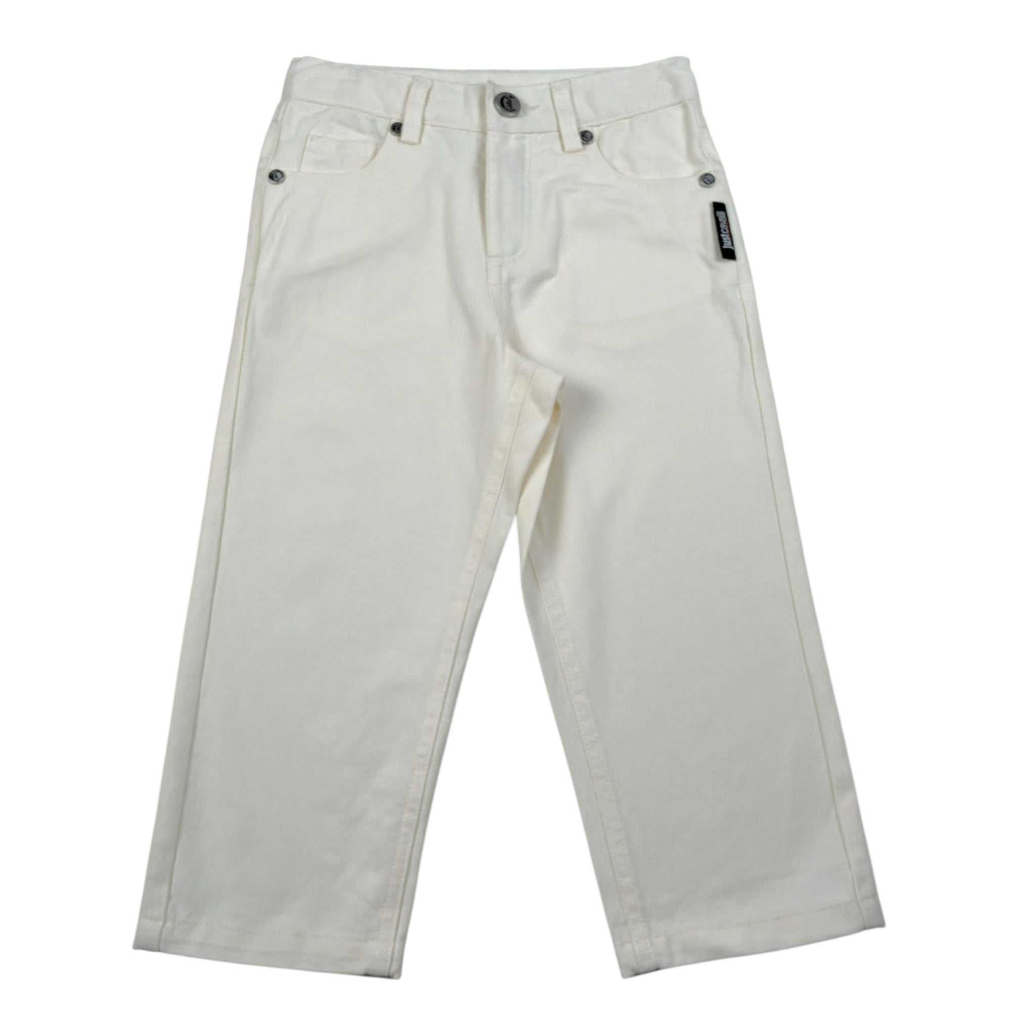 Just Cavalli Pantalone tinta unita con Girovita Regolabile Panna per Neonato JIA26040PA PANNA JUST CAVALLI 