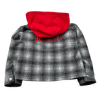 Just Cavalli Cappotto tinta unita con Cappuccio In Contrasto Grigio per Neonato JIA26041CA GRIGIO JUST CAVALLI 