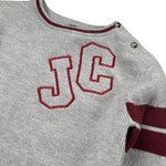 Just Cavalli Maglia tinta unita con Stampa Grigio per Neonato JIA26057MA GRIGIO JUST CAVALLI 