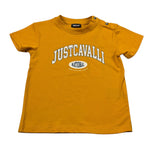 Just Cavalli T-Shirt Girocollo tinta unita con Logo Giallo per Neonato JIA26060TS GIALLO JUST CAVALLI 