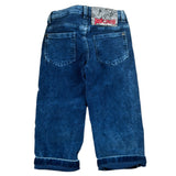 Just Cavalli Jeans tinta unita con Girovita Regolabile Blu per Neonato JIA26063JE BLU JUST CAVALLI 
