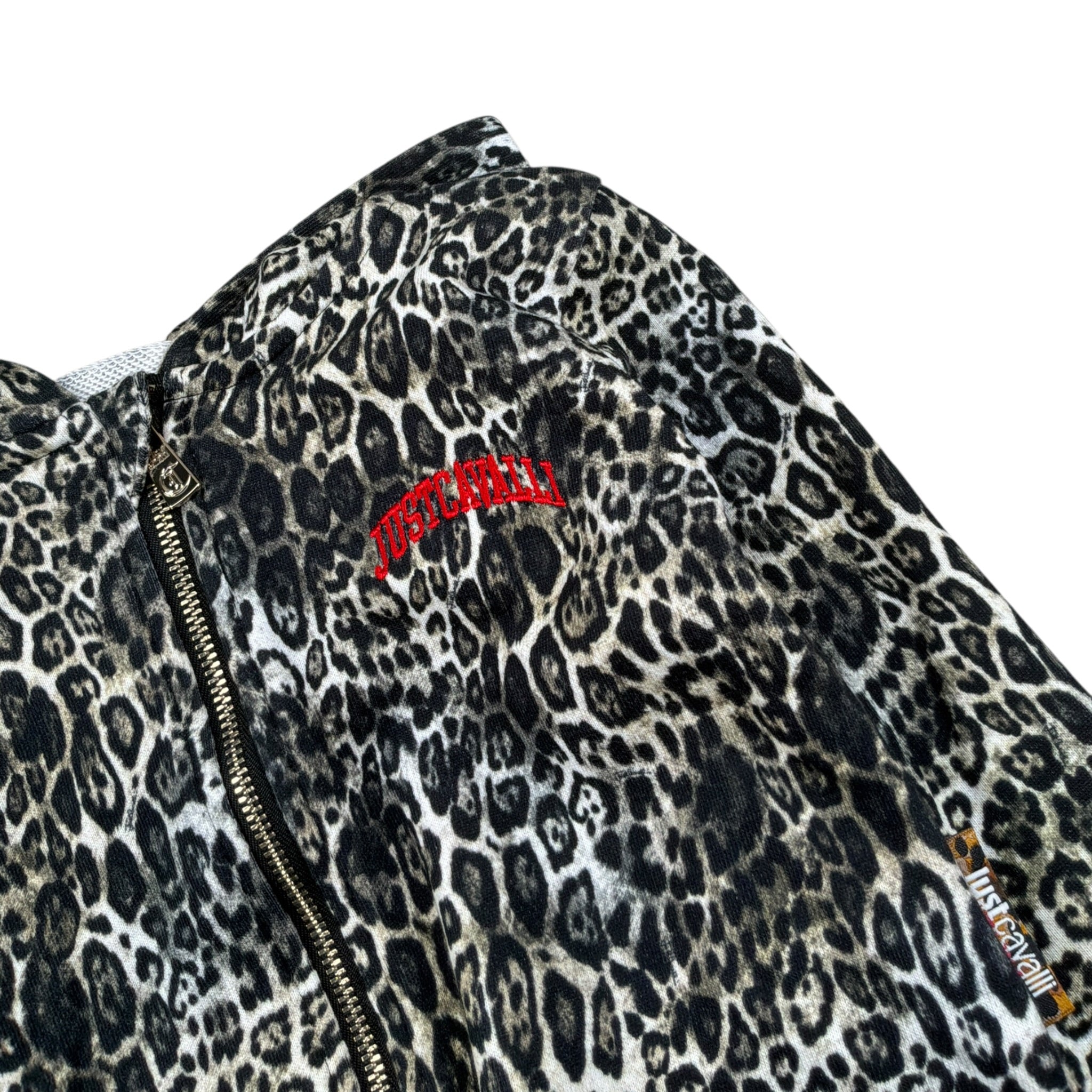 Just Cavalli Felpa tinta unita con Zip E Fantasia Maculata Marrone per Neonata JIA26081FE MARRONE JUST CAVALLI 