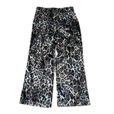 Just Cavalli Pantalone tinta unita con Fantasia Maculata Nero per Neonata JIA26086LE NERO JUST CAVALLI 