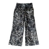 Just Cavalli Pantalone tinta unita con Fantasia Maculata Nero per Neonata JIA26086LE NERO JUST CAVALLI 