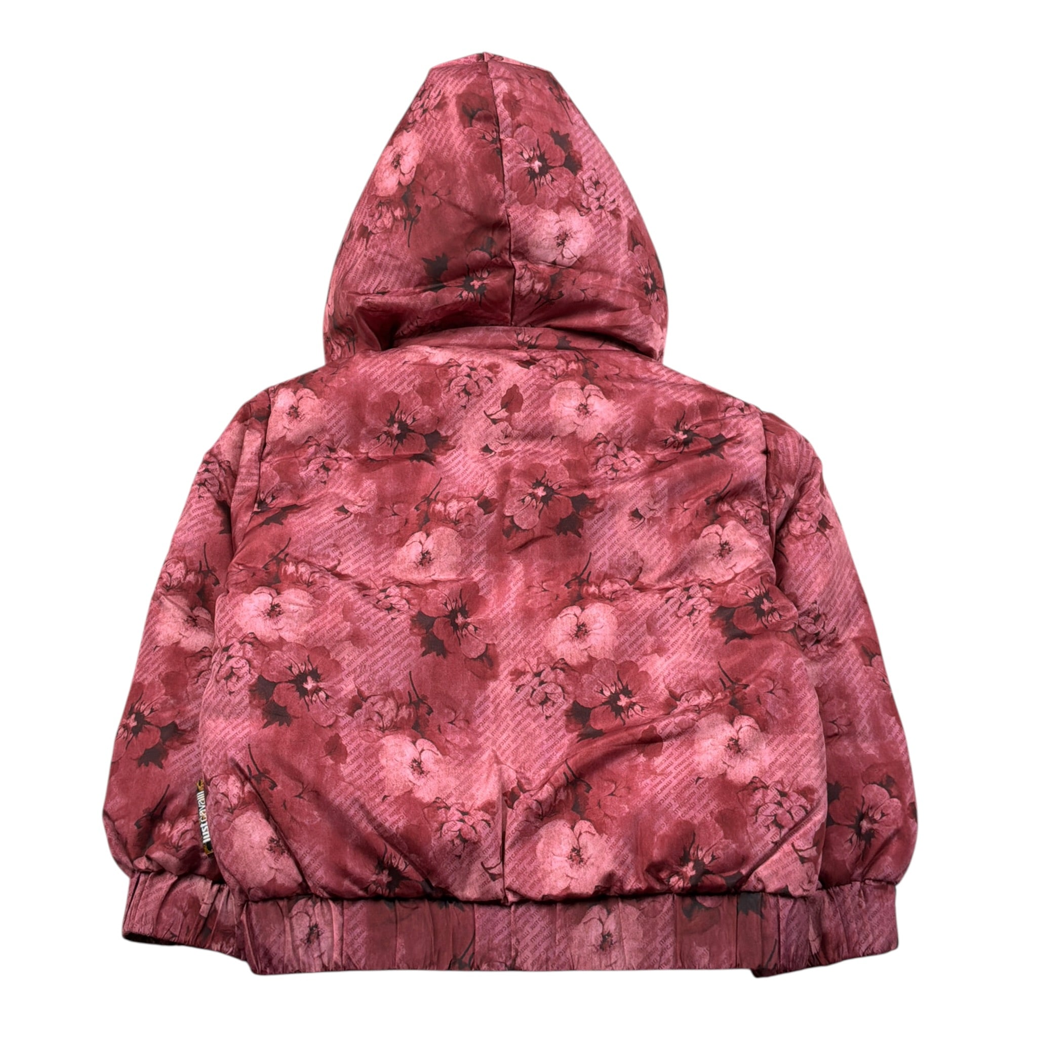 Just Cavalli Giubbino tinta unita Stampa Fantasia con Cappuccio Rosa per Neonata JIA26099PI ROSA JUST CAVALLI 