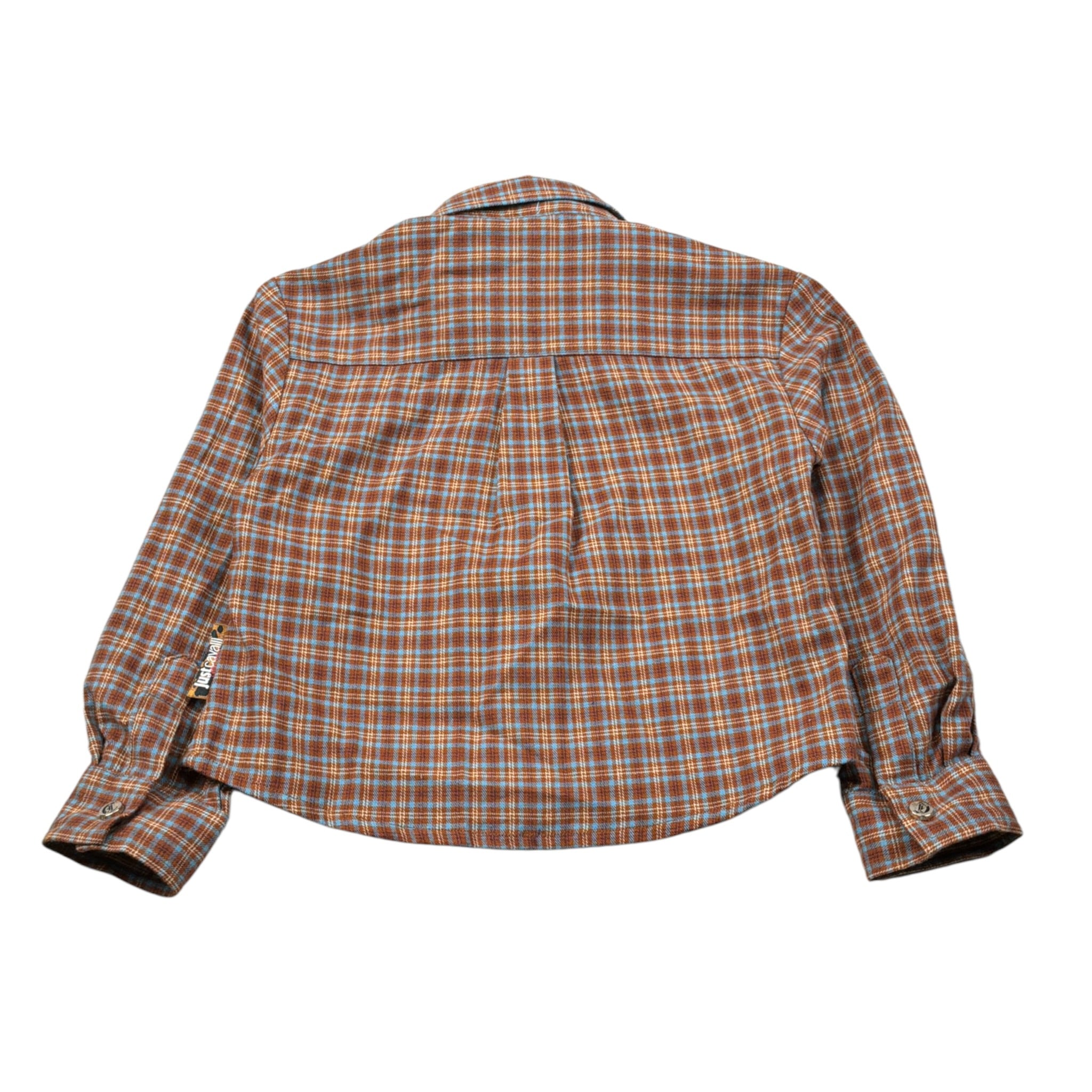 Just Cavalli Camicia Manica Lunga Stampa Fantasia Arancione per Neonata JIA26114CA ARANCIONE JUST CAVALLI 