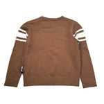 Just Cavalli Maglia tinta unita con Stampa Marrone per Neonato JIA26125MA MARRONE JUST CAVALLI 