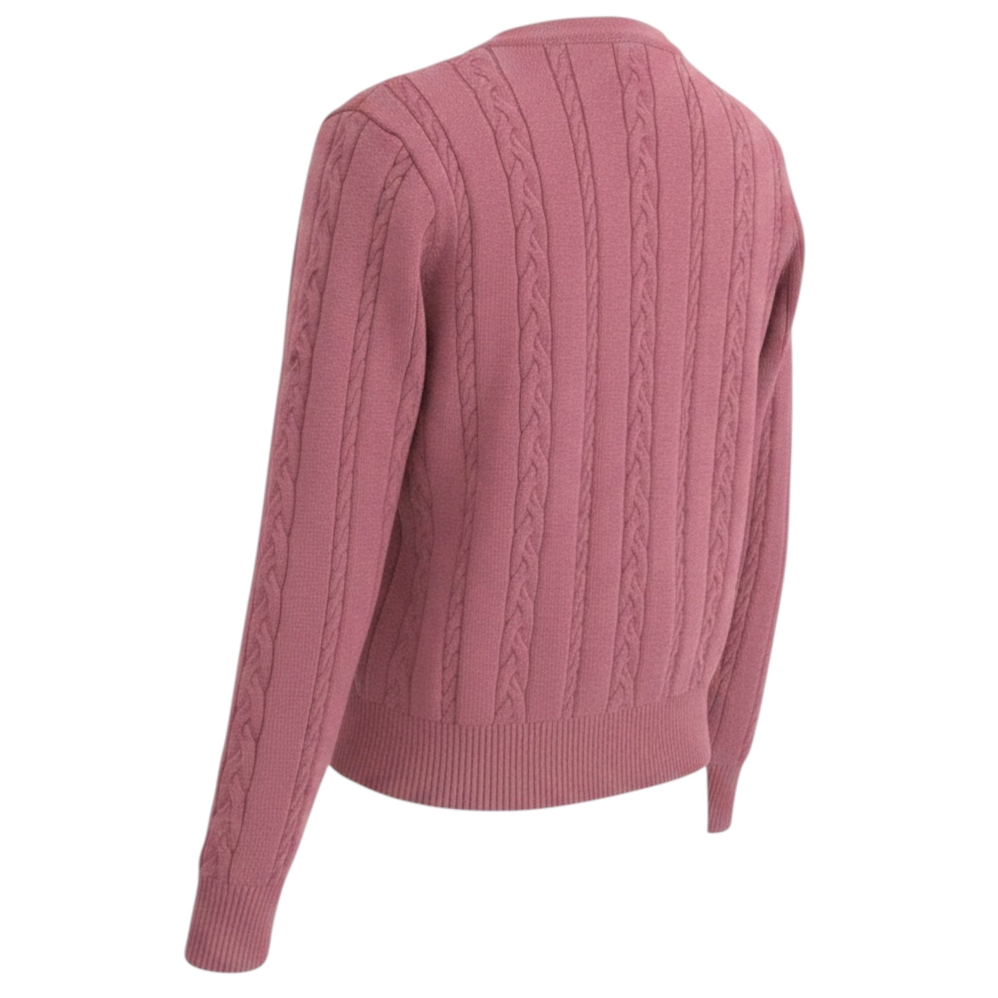 Just Cavalli Cardigan tinta unita In Maglia Rosa per Neonata JIA6102CD ROSA JUST CAVALLI 