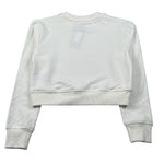 Just Cavalli Felpa Chiusa Girocolllo tinta unita Bianco per Bambina Z6176 BIANCO JUST CAVALLI 