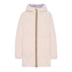K-Way Giubbino Reversibile Lungo con Zip E Cappuccio Rosa/Lilla per Bambina K11517WXX ROSA/LILLA K-WAY 