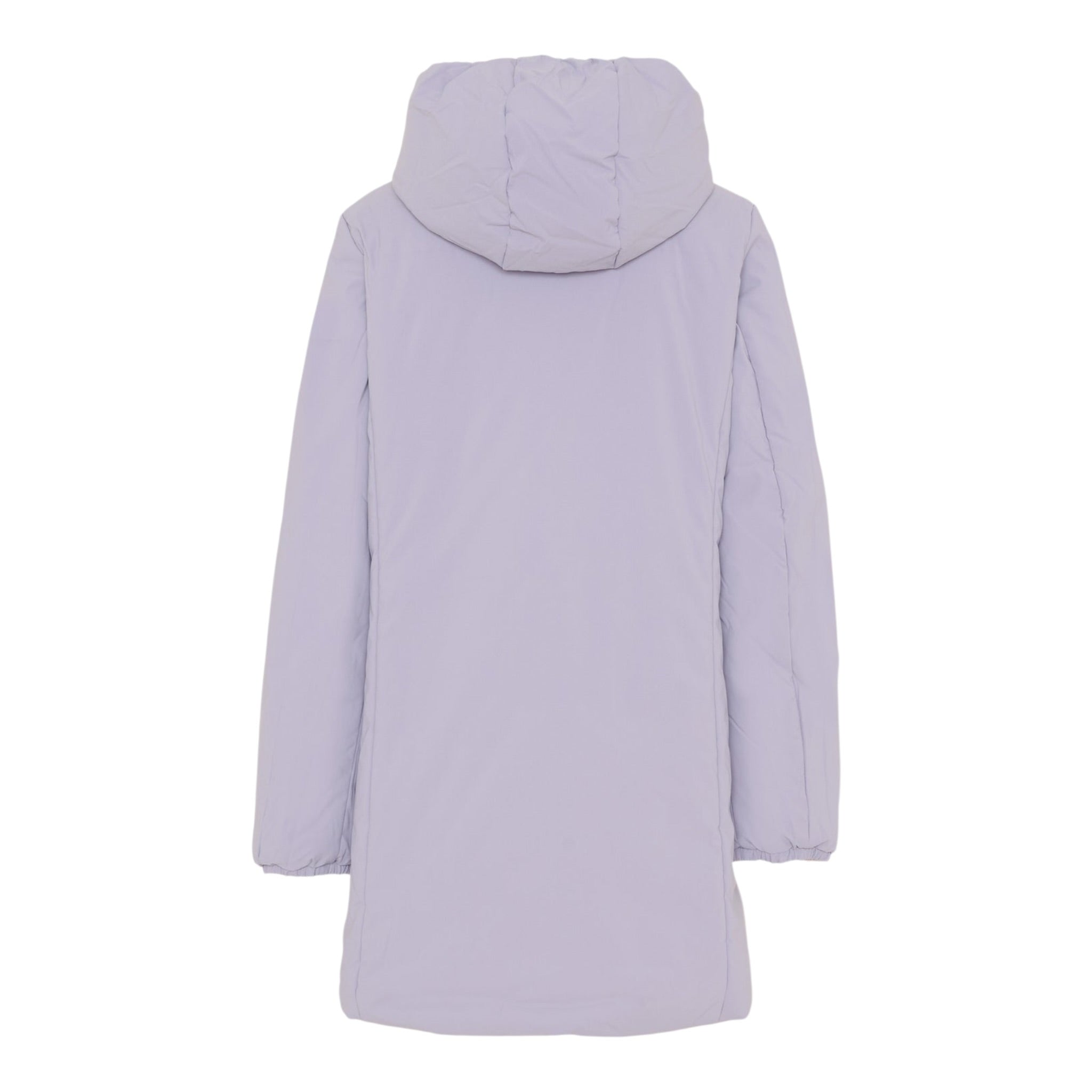 K-Way Giubbino Reversibile Lungo con Zip E Cappuccio Rosa/Lilla per Bambina K11517WXX ROSA/LILLA K-WAY 