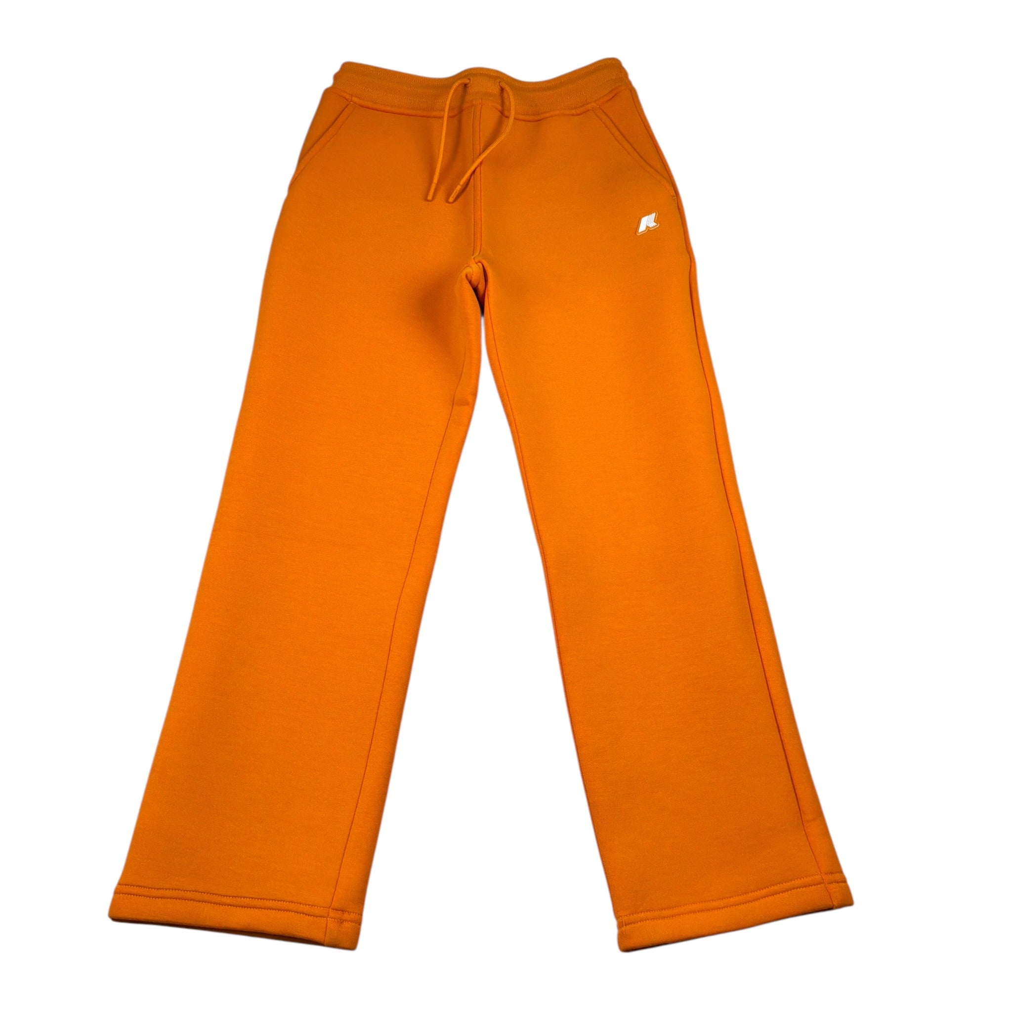 K-Way Pantalone Tuta tinta unita con Logo Arancione per Bambino K21428W ARANCIONE K-WAY 