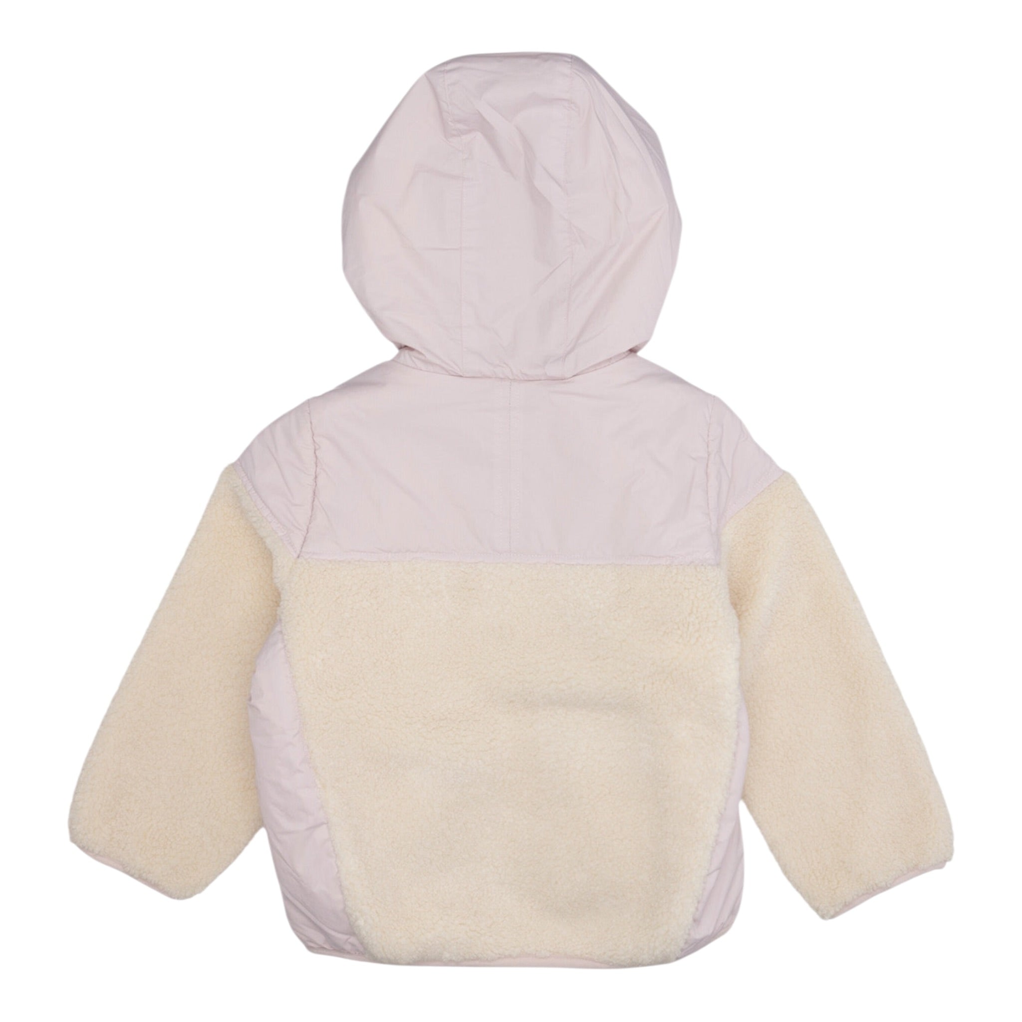 K-Way Giubbino tinta unita con Pelliccia Rosa per Bambino K21452WF ROSA K-WAY 