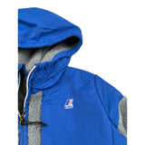 K-Way Giubbino tinta unita con Pelliccia Blu per Bambino K21452WOX BLU K-WAY 