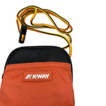 K-Way Borsello tinta unita con Tracolla Arancione per Bambino K3112VW ARANCIONE K-WAY 